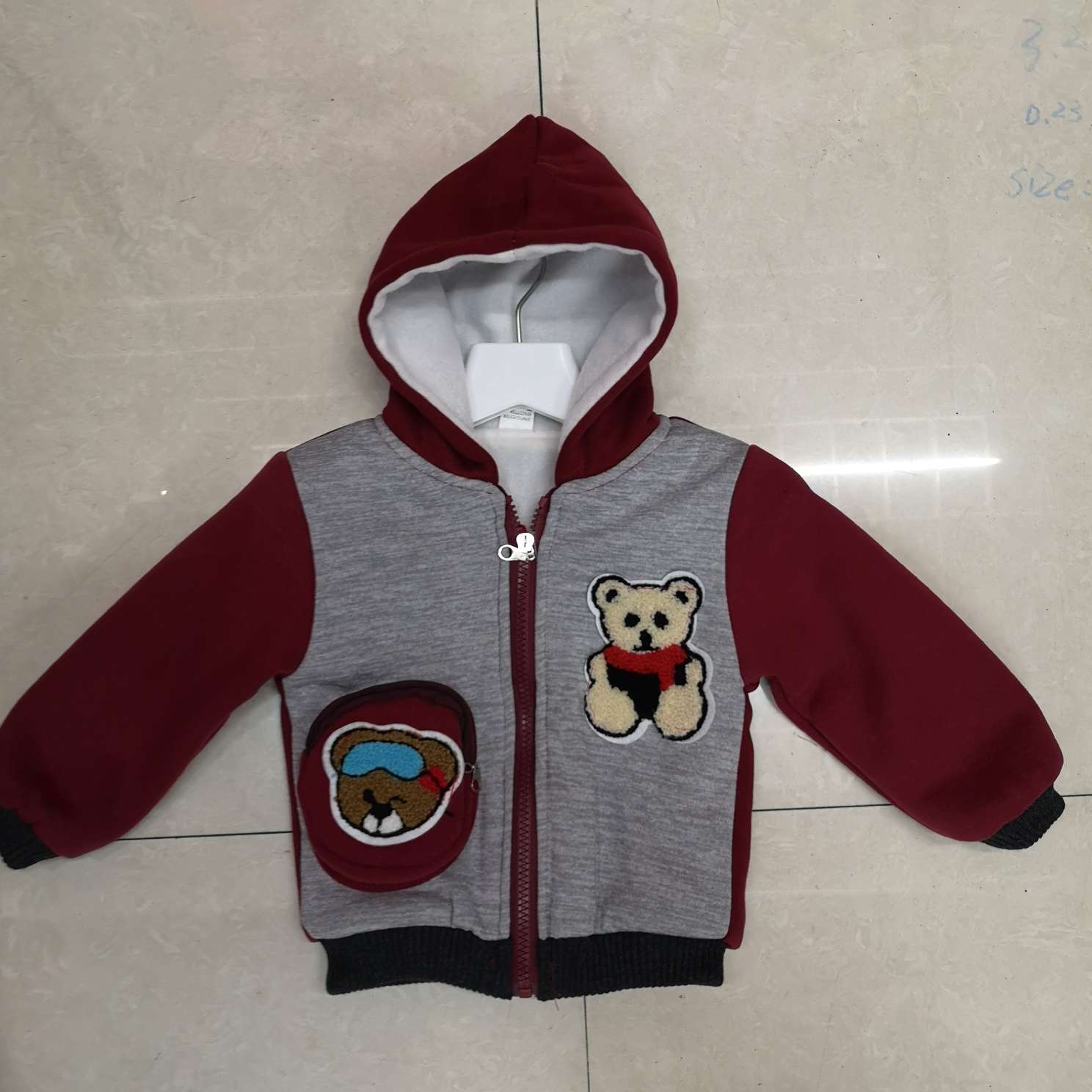 Autumn and winter clothes 0-3 years old and a half male baby padded coat coat baby children cotton-padded jacket thumbnail