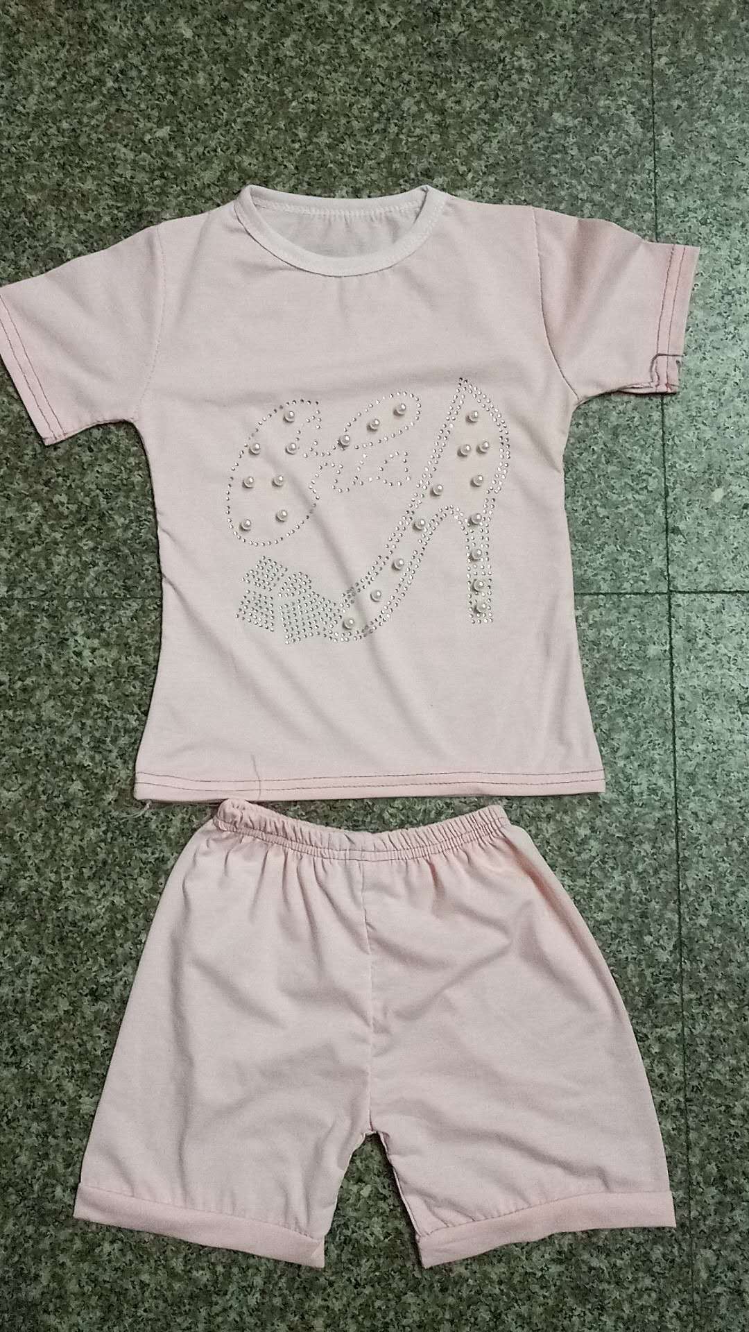 Children's Wear Summer wear 2020 Summer children's leisure suit Modern children's two-piece set