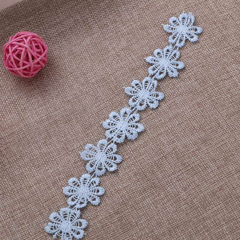 The elegant lace is available in a variety of colors, including water-soluble lace details Picture