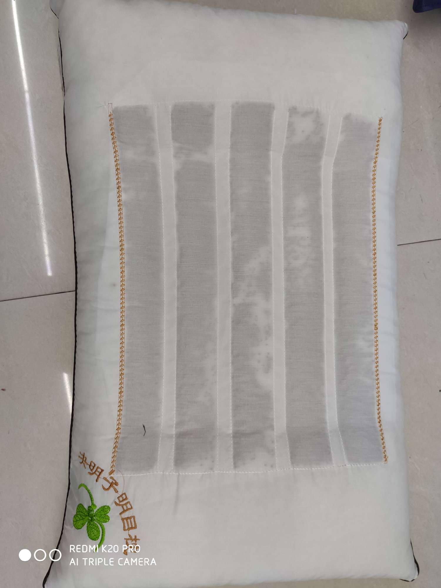 全棉绣花定型地摊货爆款一件代发枕芯
