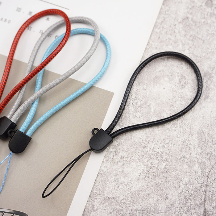 Leather rope necklace, rope pendant, hanging rope, unisex mobile phone hanging rope, key USB flash drive wax rope, finger hanging rope Application Scenario