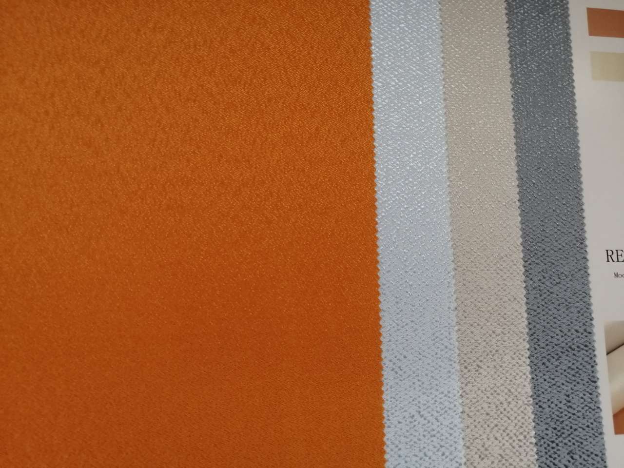 恒致现代北欧风新中式墙布REFINED 3客厅①橙色系产品图