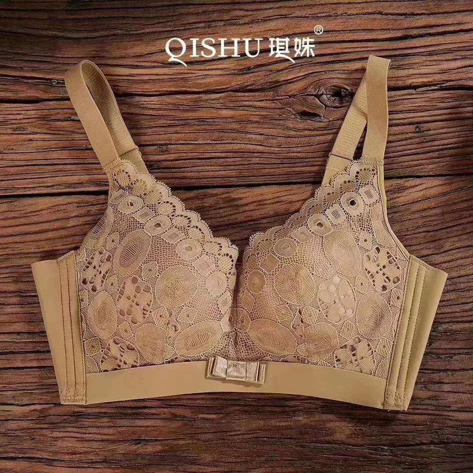 New light oxygen milk cotton bra underwear ladies big money non sponge 30 thumbnail