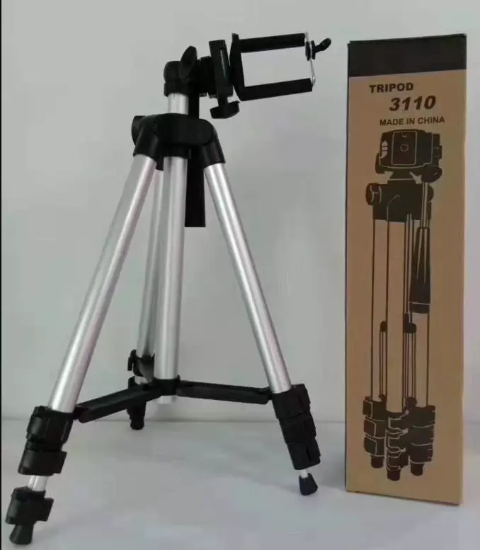 3110 three-legged mobile phone stand, multi-functional aluminum alloy stand Specification image