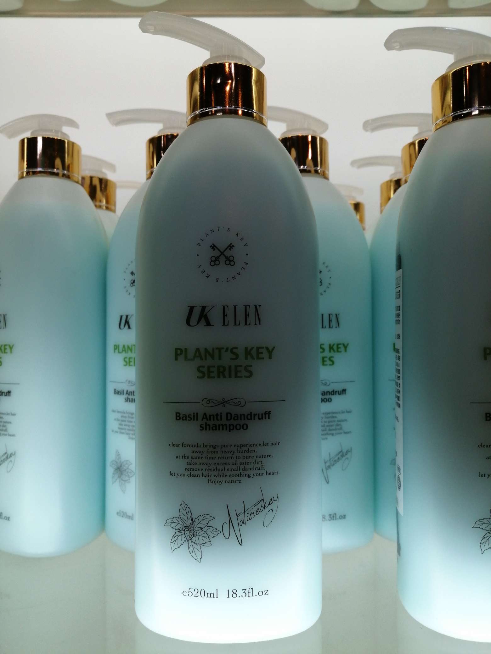 Xianyi Mei Peony Basil Essential Oil Anti-Dandruff and Anti-Itch Shampoo