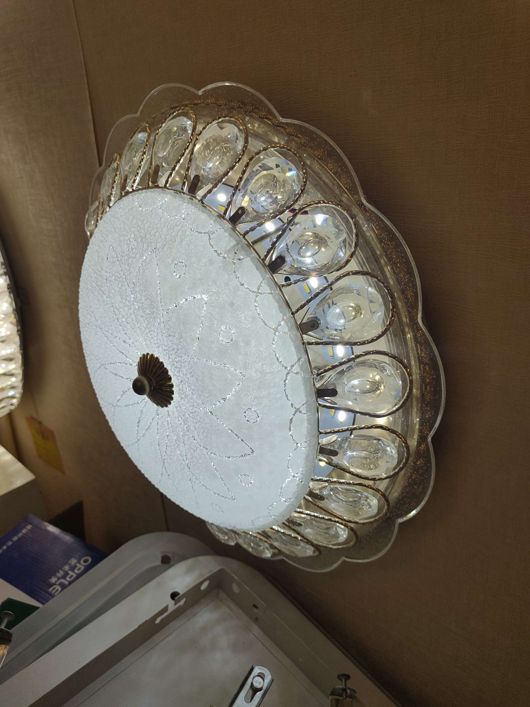 欧式玉石吊灯/豪华大气/别墅客厅吊灯细节图