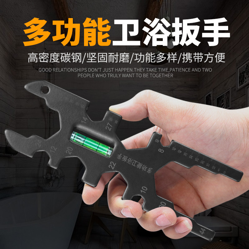 Remove Faucet Wrench Launching Device Nut Unscrew Bathroom Wrench Household Maintenance Washbasin Hose Installation Application Scenario
