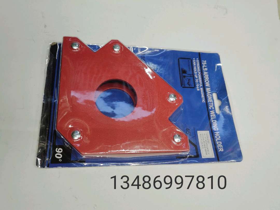 Triangle magnet magnet strong magnetic welding positioner Positioning clamp welding auxiliary tool Right Angle magnet multi-angle suction fastener full figure