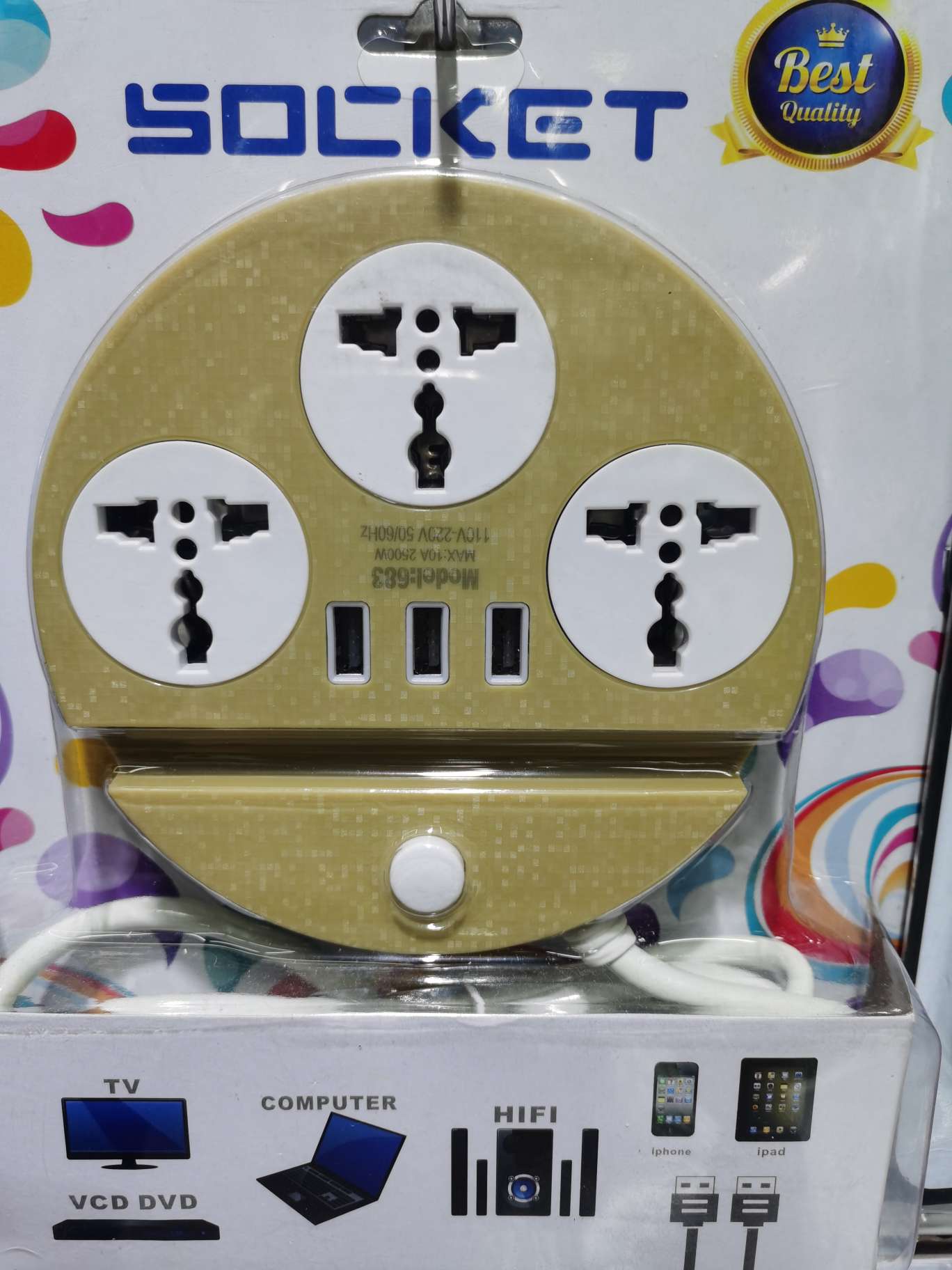 New foreign trade outlet smart USB outlet thumbnail