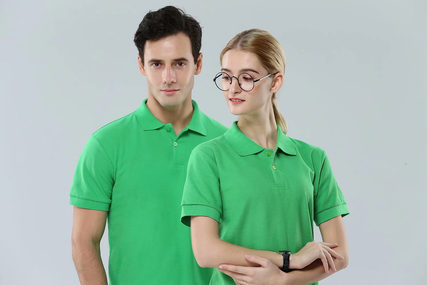 Factory direct sales, custom diy solid color lapel short-sleeved polo advertising shirts, custom-made logo printed cultural shirts and work clothes https undefined