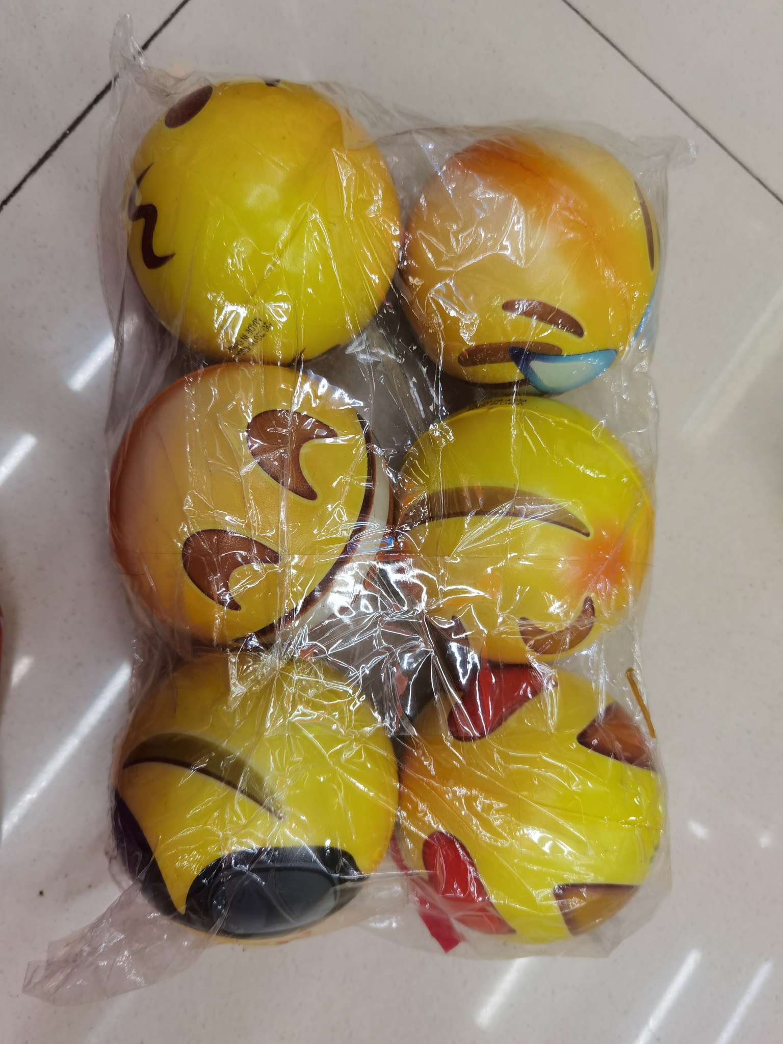 10cmpu黄色笑脸系列