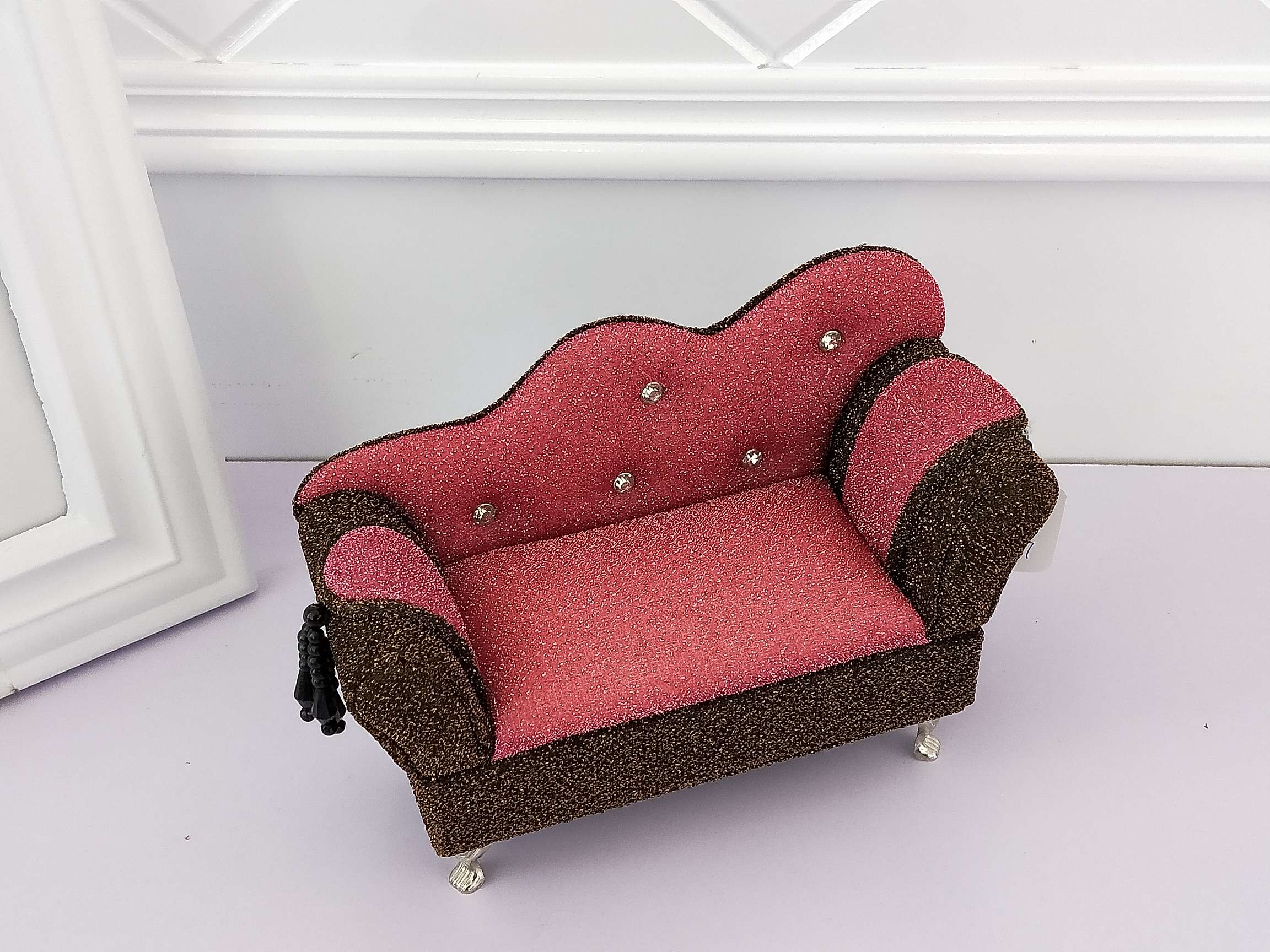Jinqi sofa Jewelry Box, European high-end rings, necklaces, accessories storage, jewelry and ornaments X57-391/392 details Picture