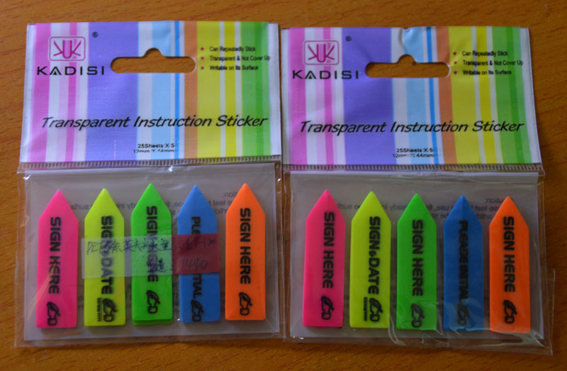 Factory direct selling PET English five notes can be customized thumbnail