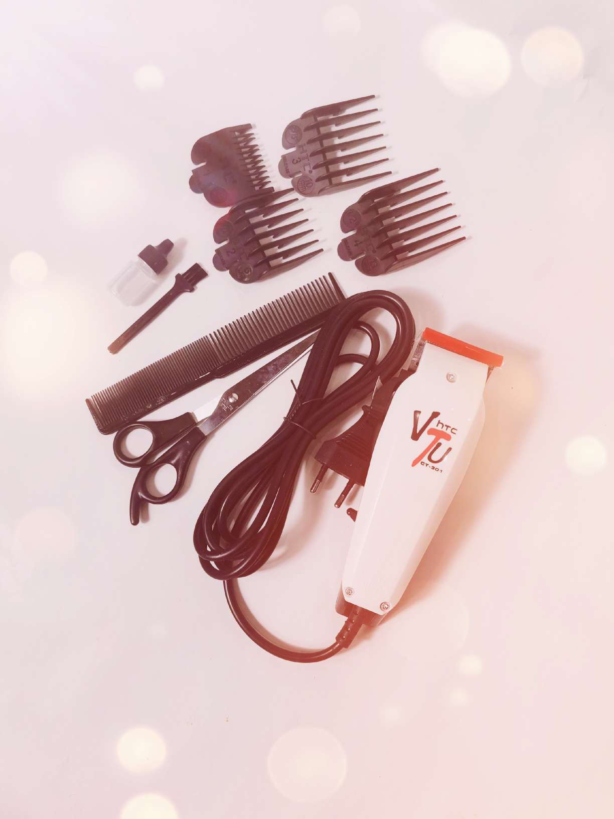 HTC high-end hair clipper cord home hair salon CT301 thumbnail