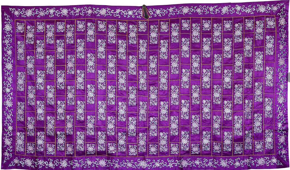 Suzhou-embroidered ancestral robe, purely handmade Item Picture