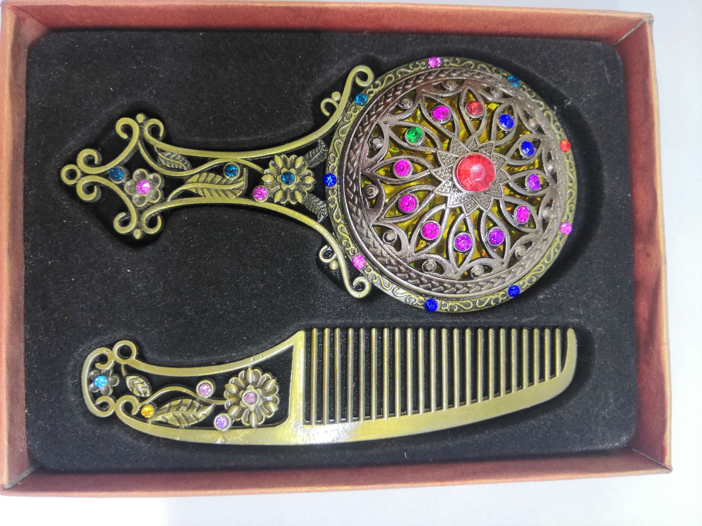 青古套镜细节图