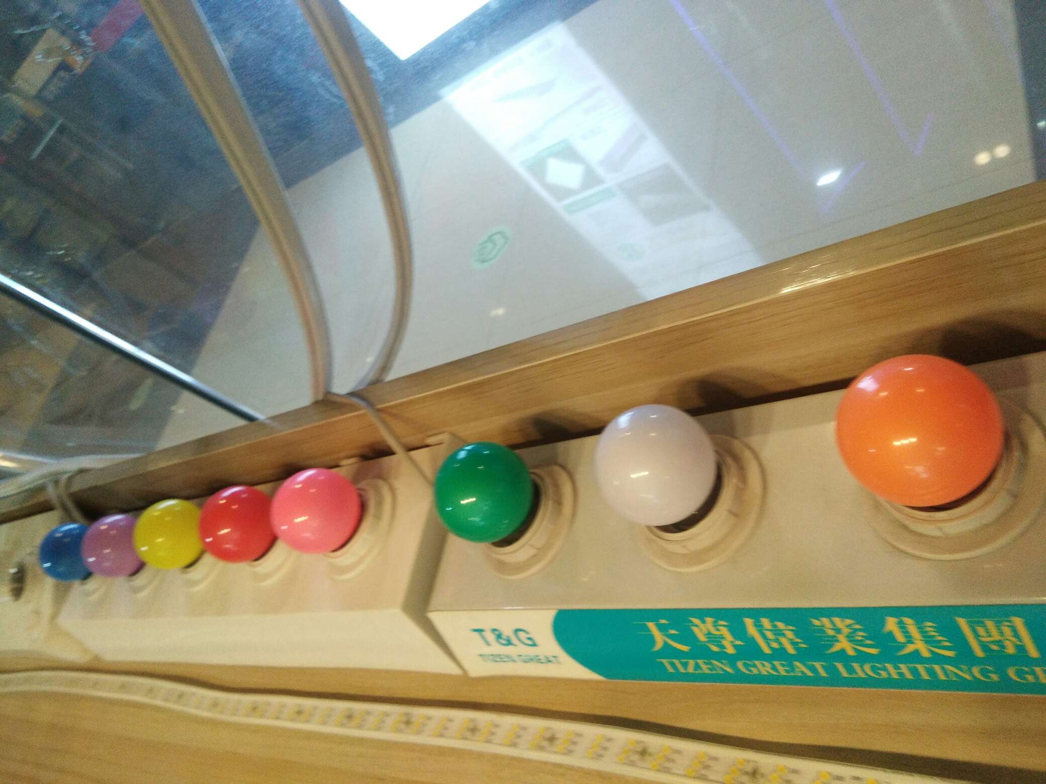 Colored small light bulbs are used to illuminate furniture for both household and commercial purposes Specification image