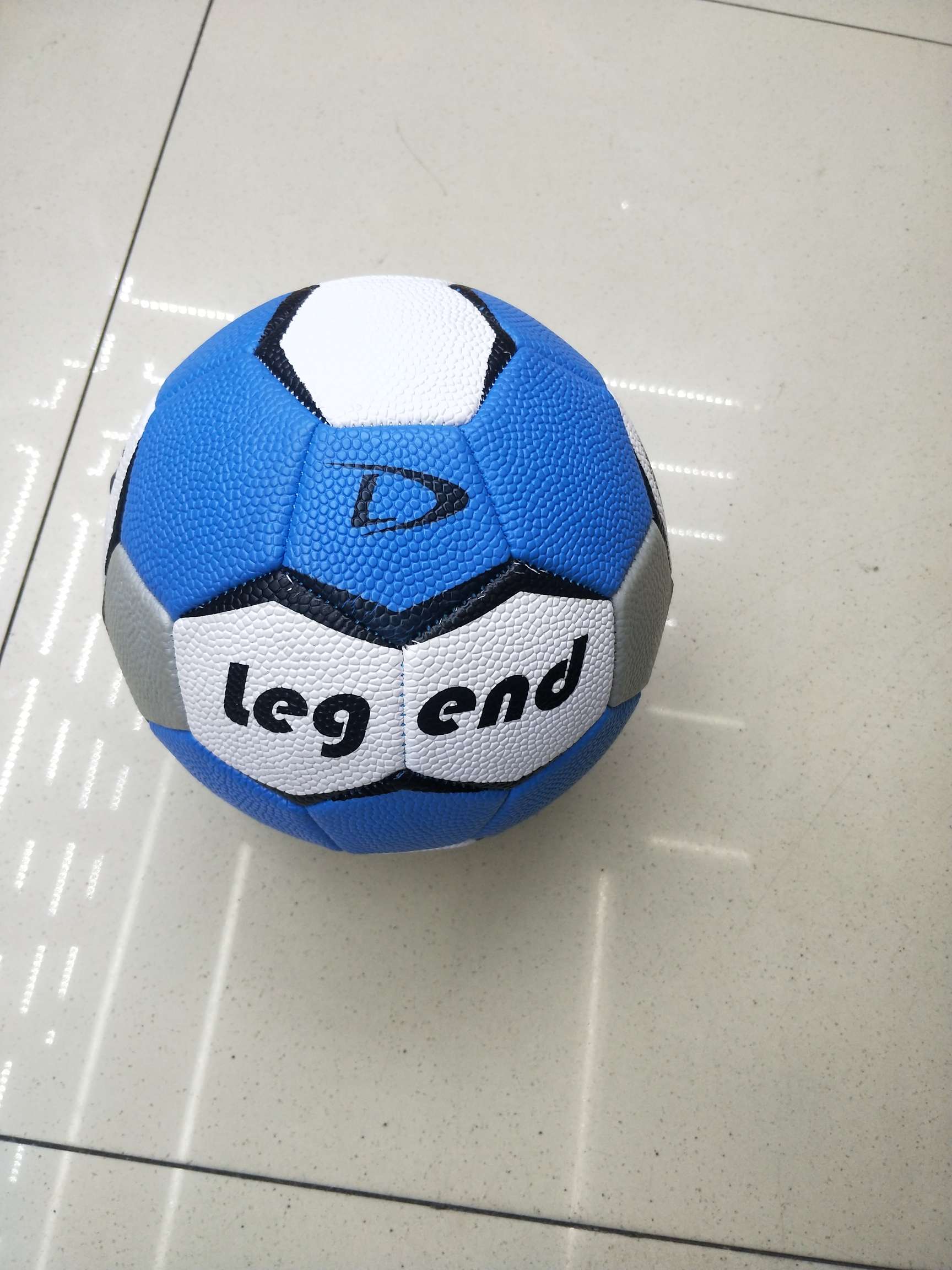 Grain Pu Machine Sewing Men's And Women's Handball Training Competition No. 3 Football Students Practice details Picture