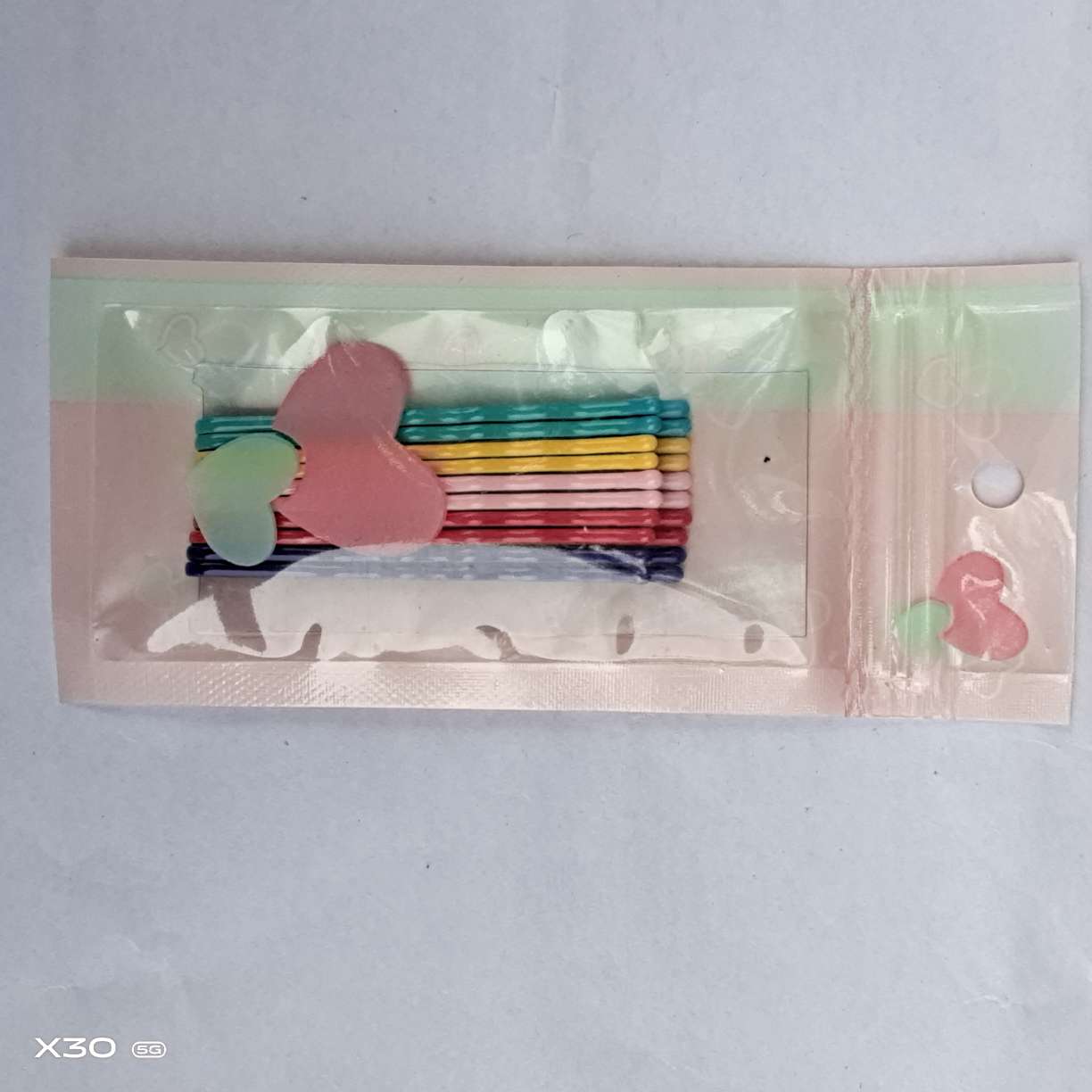 Instagram red word clip bb clip color ice cream candy color hairpin hair clip bang clip modeling sweet clip thumbnail