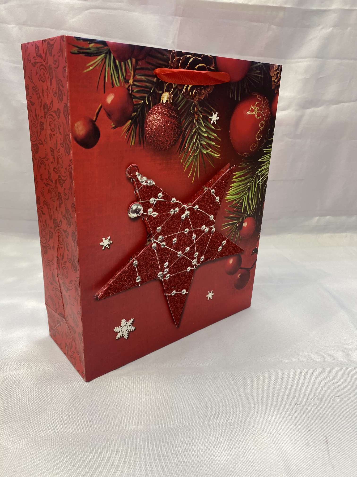 Factory Direct Spot 2020 New 3D Powder Christmas Gift Bag 1160M-3