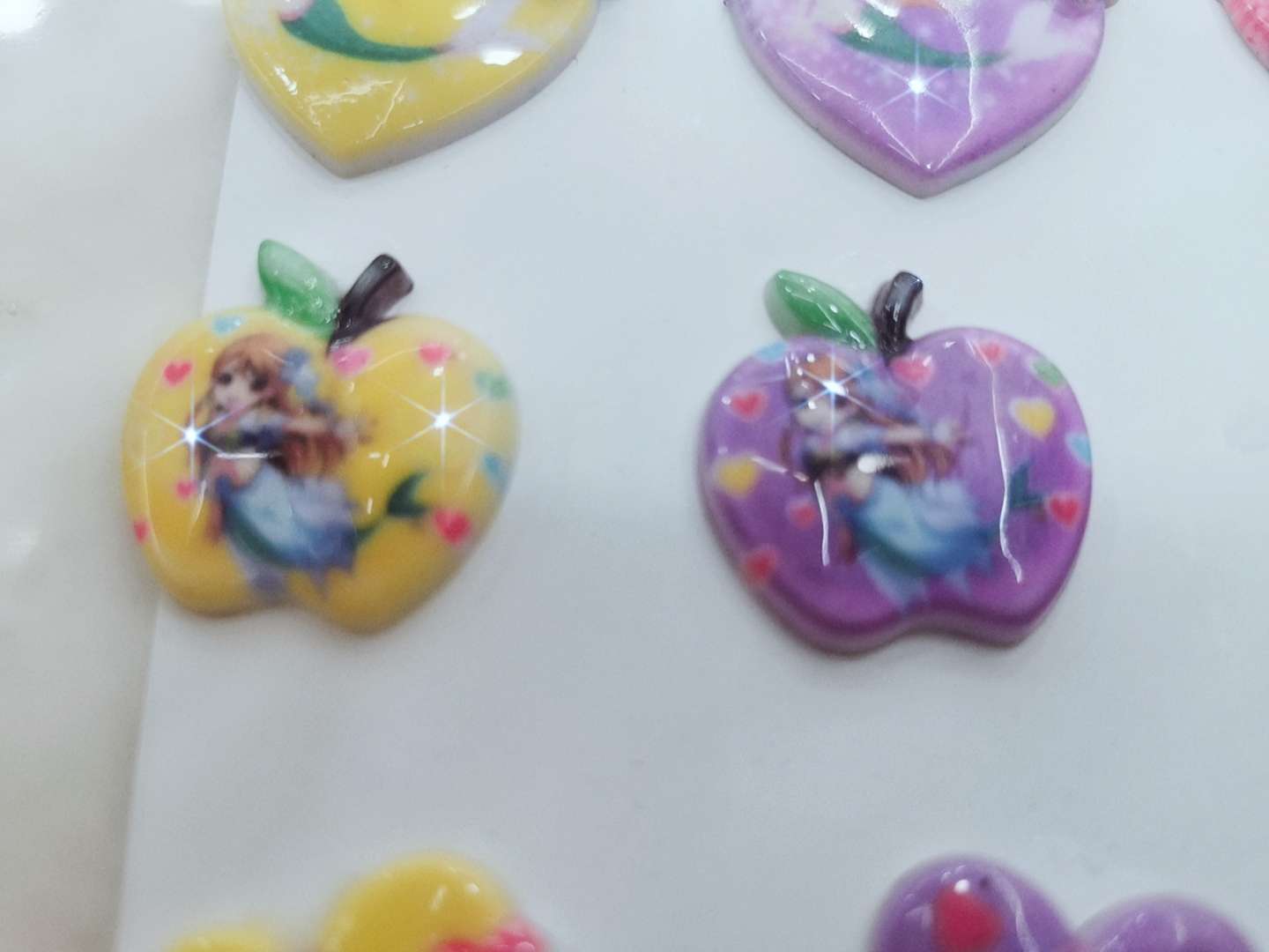 Cute Apple spray Mermaid children paste accessories a variety of colors accessories spray bright oil thumbnail