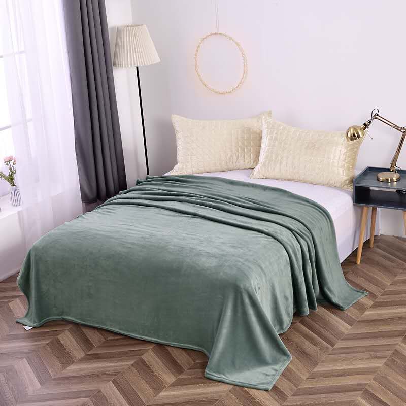 Plain flannel blanket blanket blanket blanket monochrome thumbnail