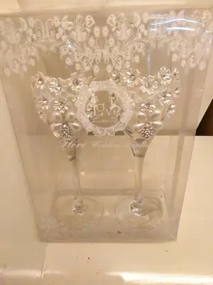 Couple cup-10, used for wedding banquet, birthday party and other tableware matching. thumbnail