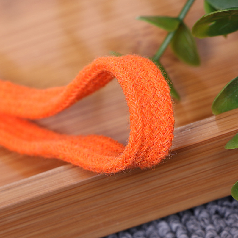 Multi-specification colored double-layer cotton rope undefined
