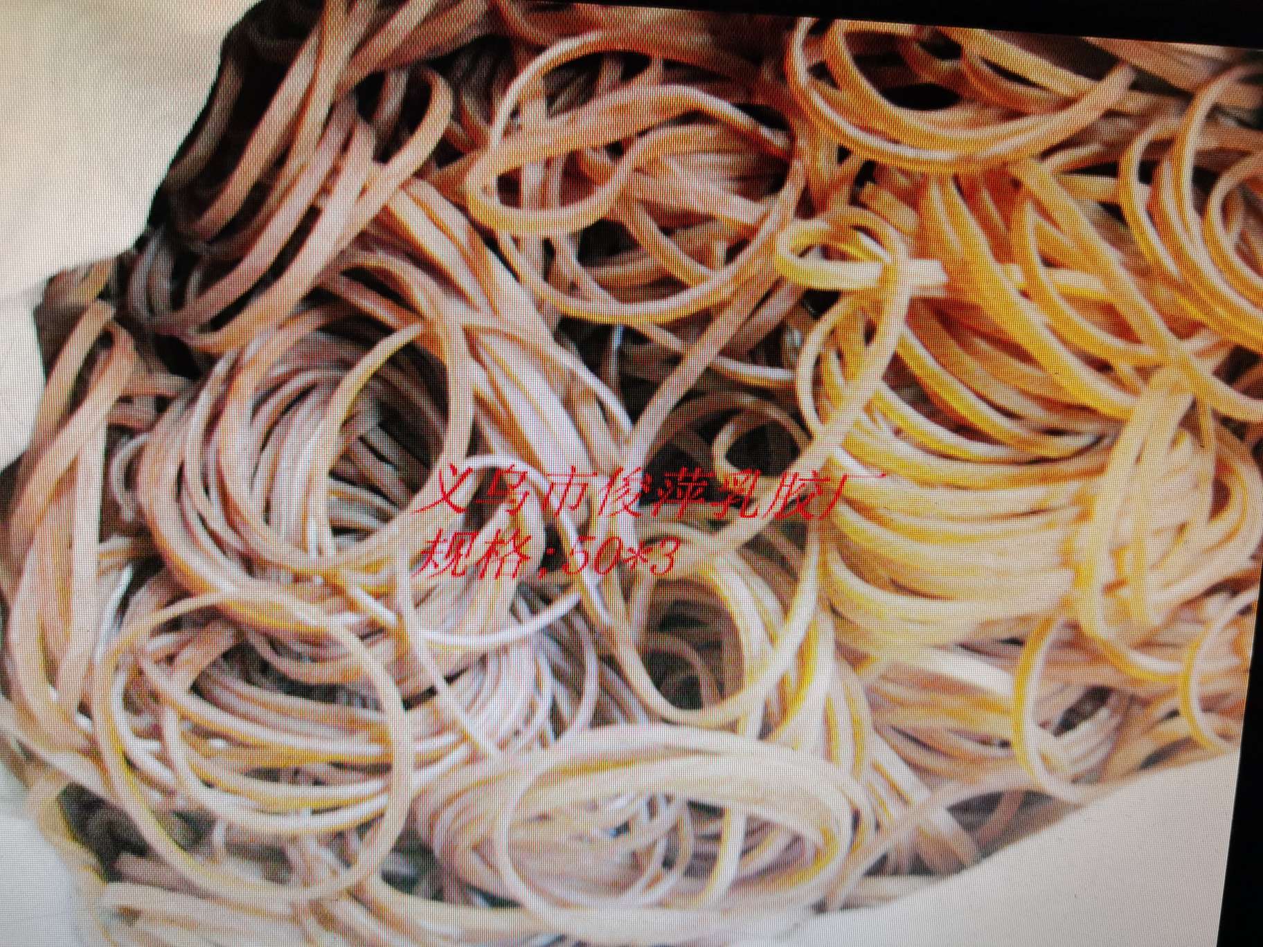 橡皮筋  橡胶圈 耐高温 宽度3毫米皮筋 50*3产品图