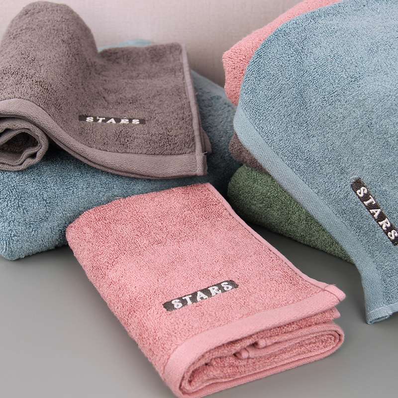 义乌好货-福甜-新款竹纤维成人家用情侣高档毛巾 柔软亲肤不掉毛面巾