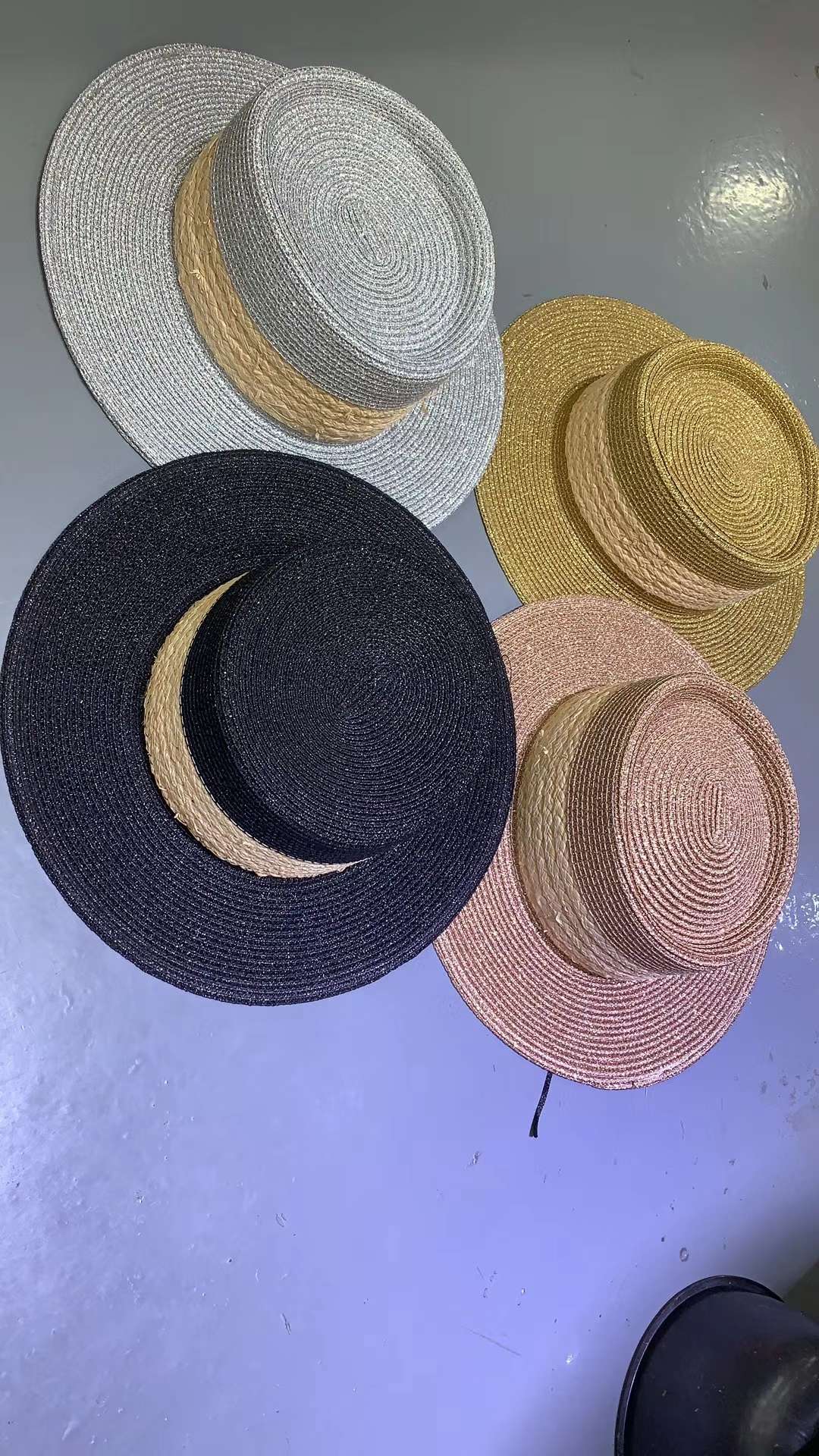 万国旗品牌利成饰品几何镂空鸭夹插梳 银梳子水晶琥珀装饰 发饰女士优雅