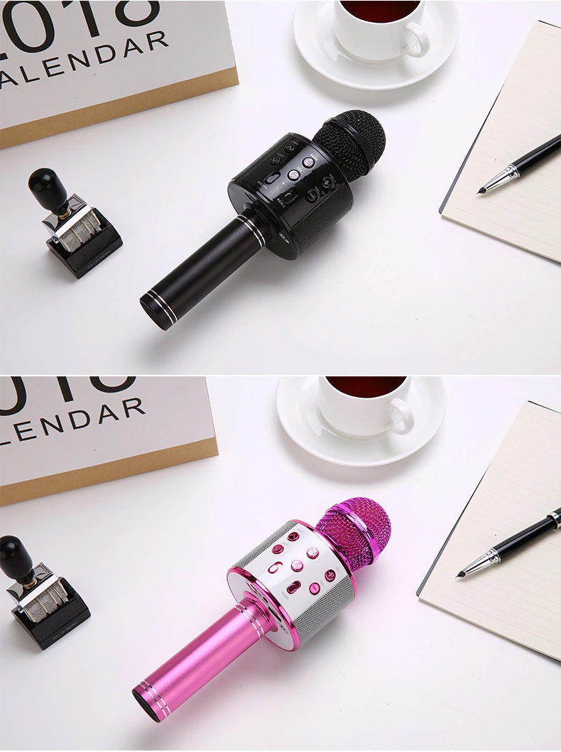 858 microphone, Mobile Karaoke Treasure, Family Gathering Bluetooth microphone undefined