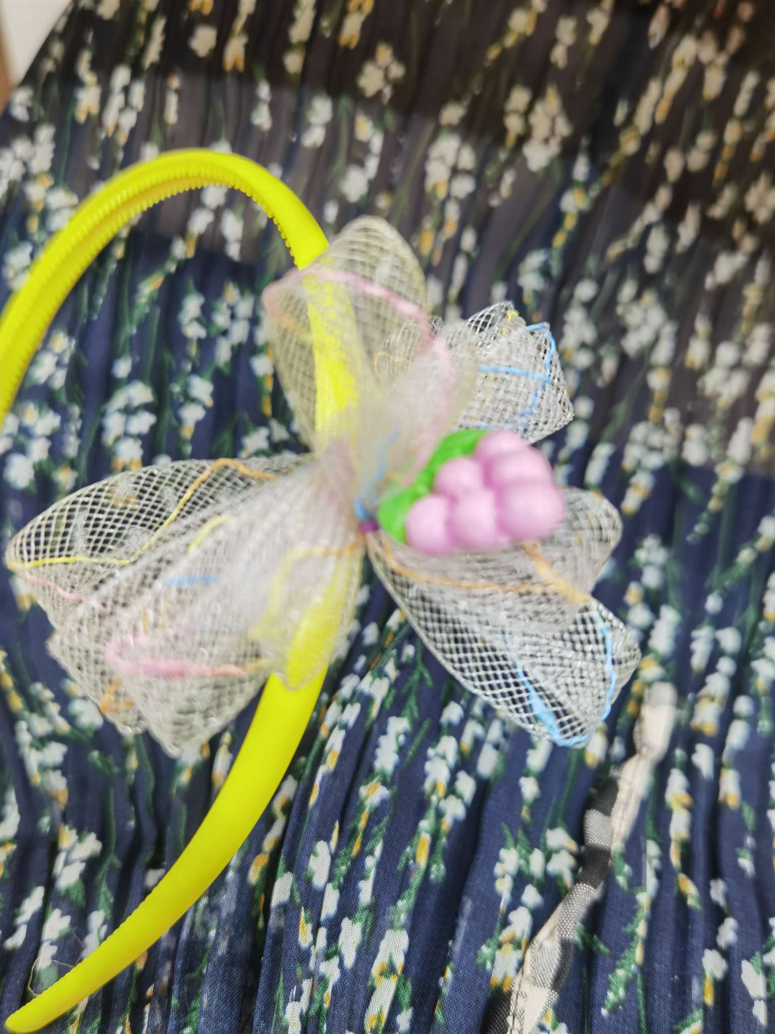 Elastic yarn manufacturers direct sales head hoop tire headdress flower 🌸 crafts accessories full figure