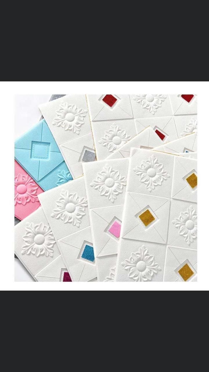 3D patch color soft wrap foam patch