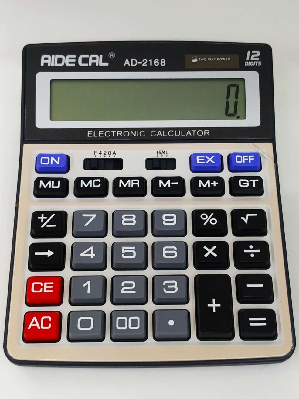 AIDECAL Ideli Ad-2168 Solar Calculator thumbnail