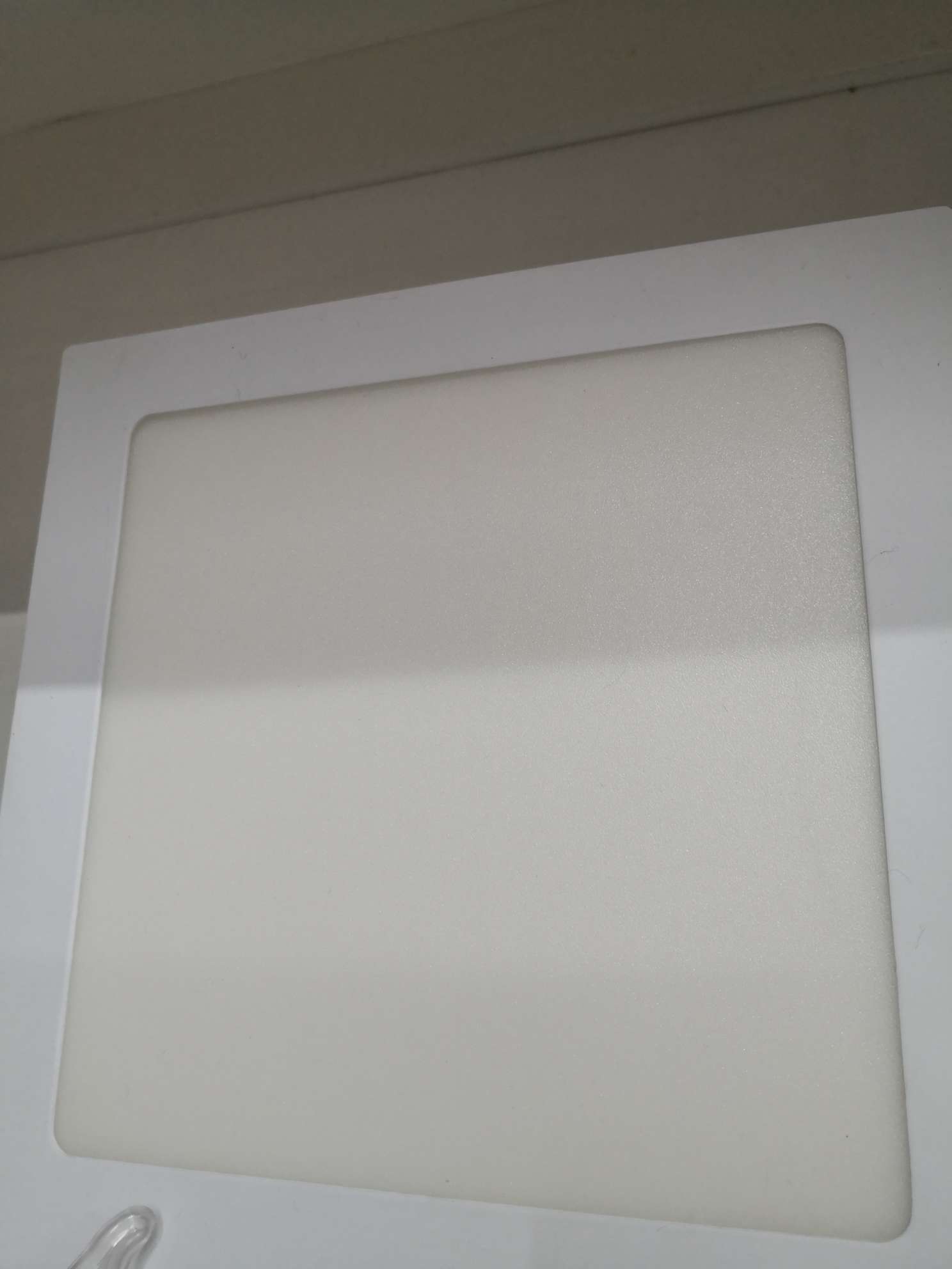 LED die-cast aluminum square surface-mounted lamp, 12w - 18w - 100V - 265V, 12W with outer diameter of 160×160, 18W with outer diameter of 210×210 details Picture