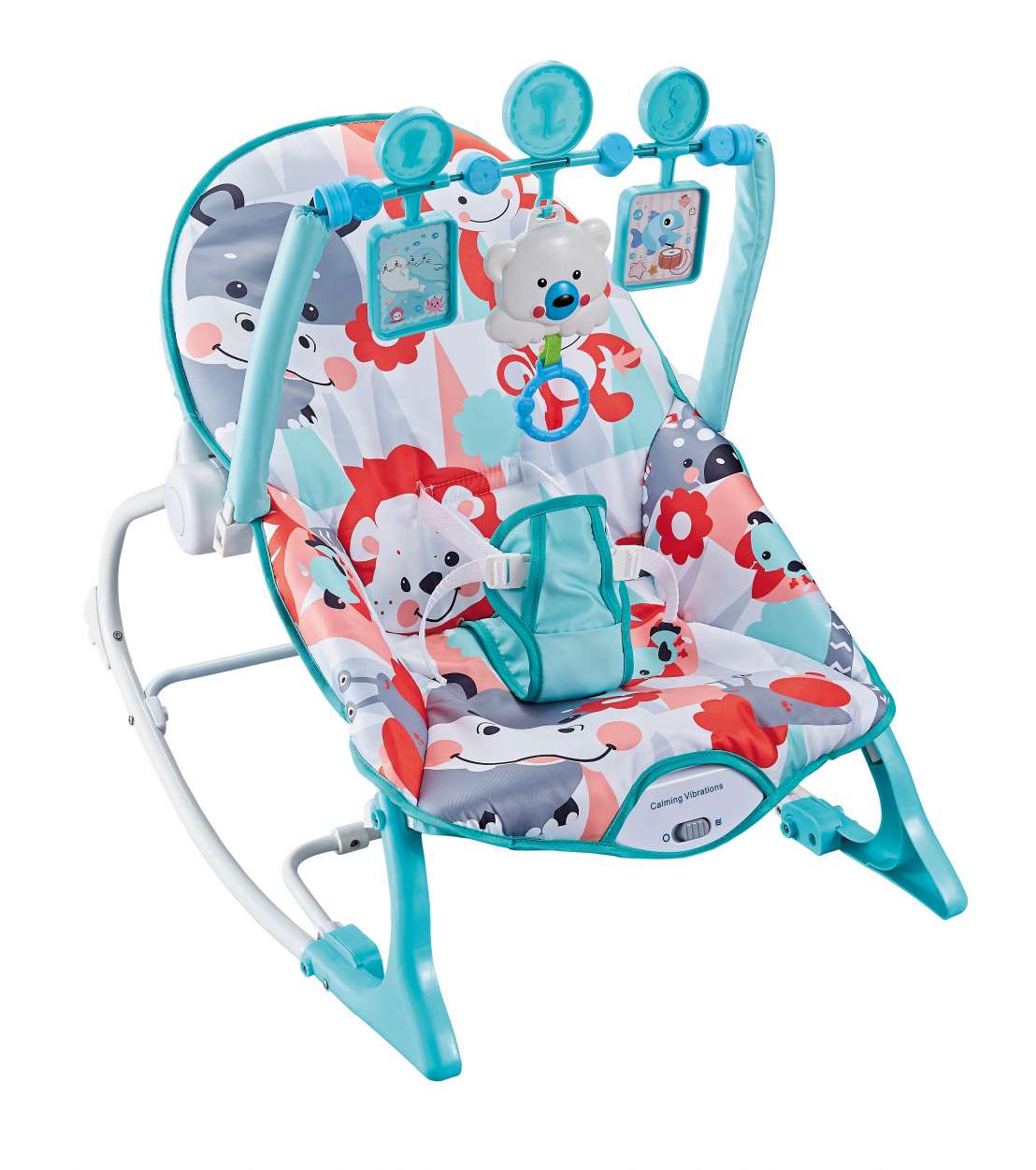 Baby rocking chair, a magic tool for soothing kids, comes in a color box packaging details Picture