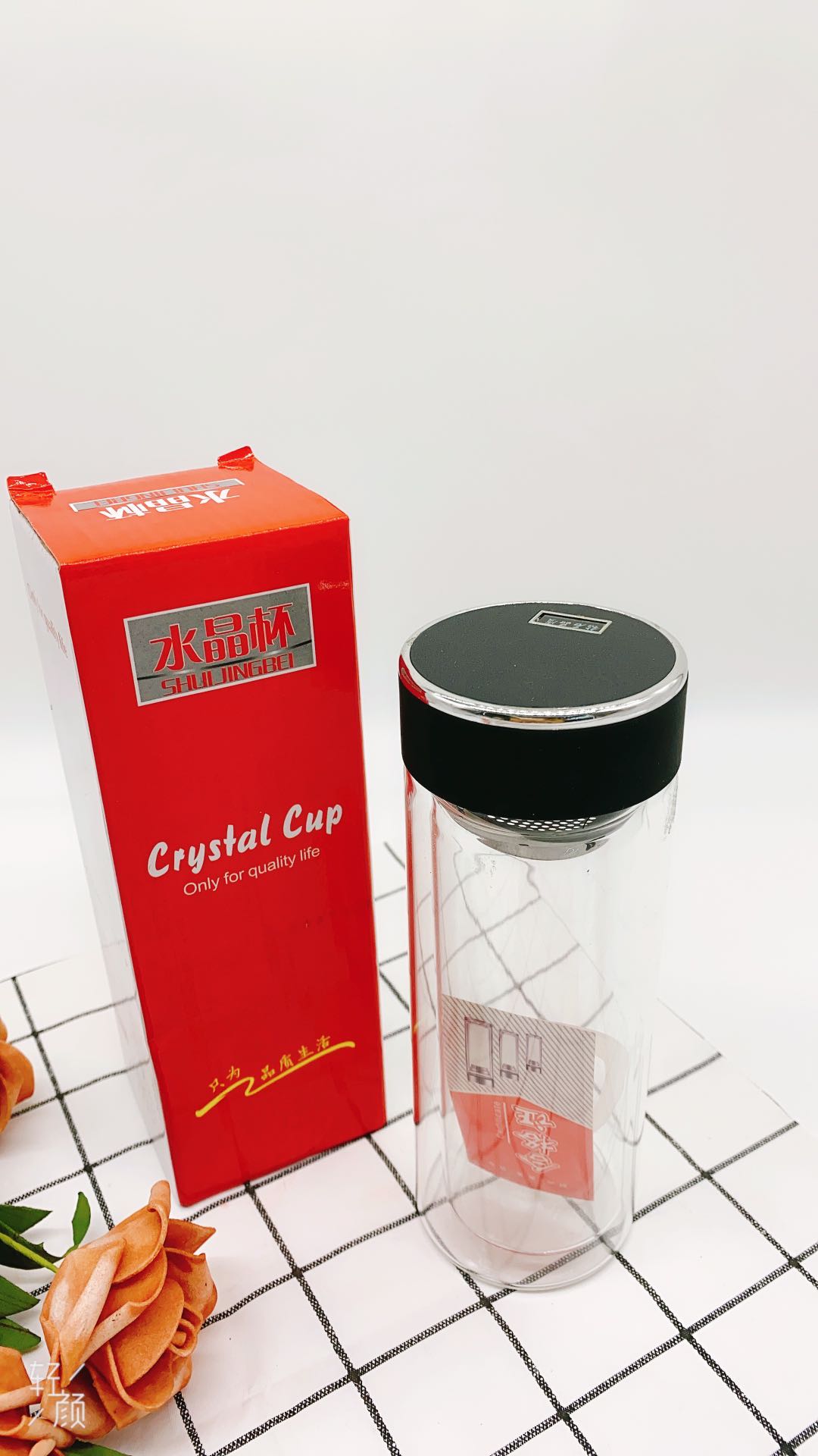 Medium-sized powerful lid glass cup details Picture