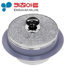 韩国原装进口 正品 kitchen art  天然石 石锅19cm