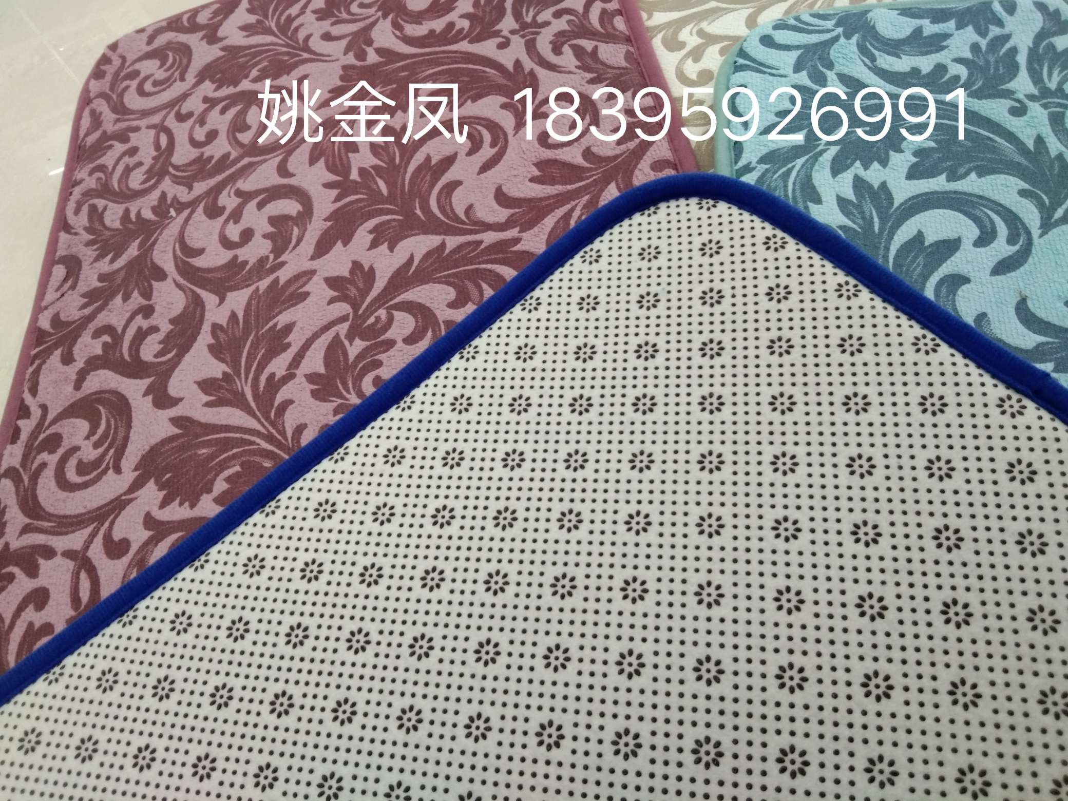 Thickened Carpet Mat Door Mat Bathroom Absorbent Mat Kitchen Non-Slip Mat undefined