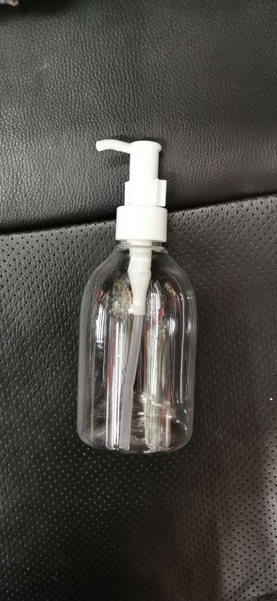 A 250ml hand sanitizer bottle