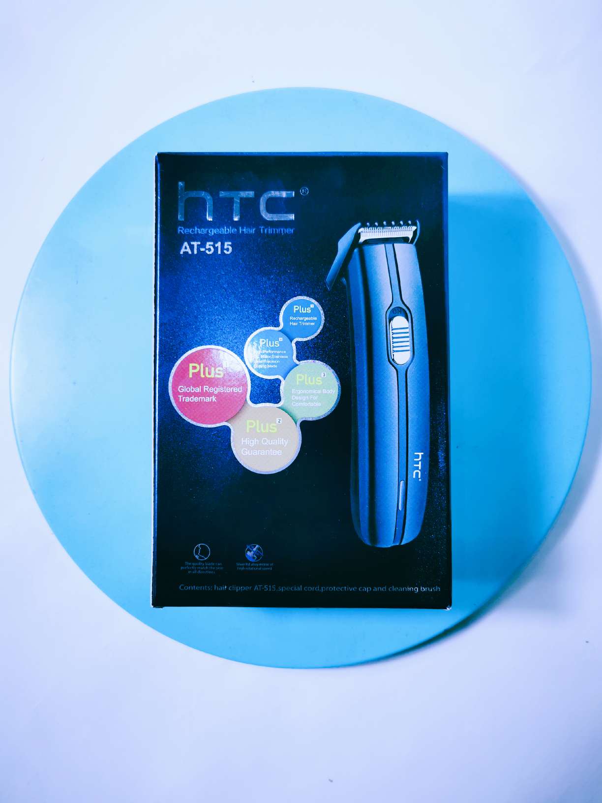 حلاقة الشعر HTC صغيرة وسهلة الاستعمال وميسرة للأسرة AT515
