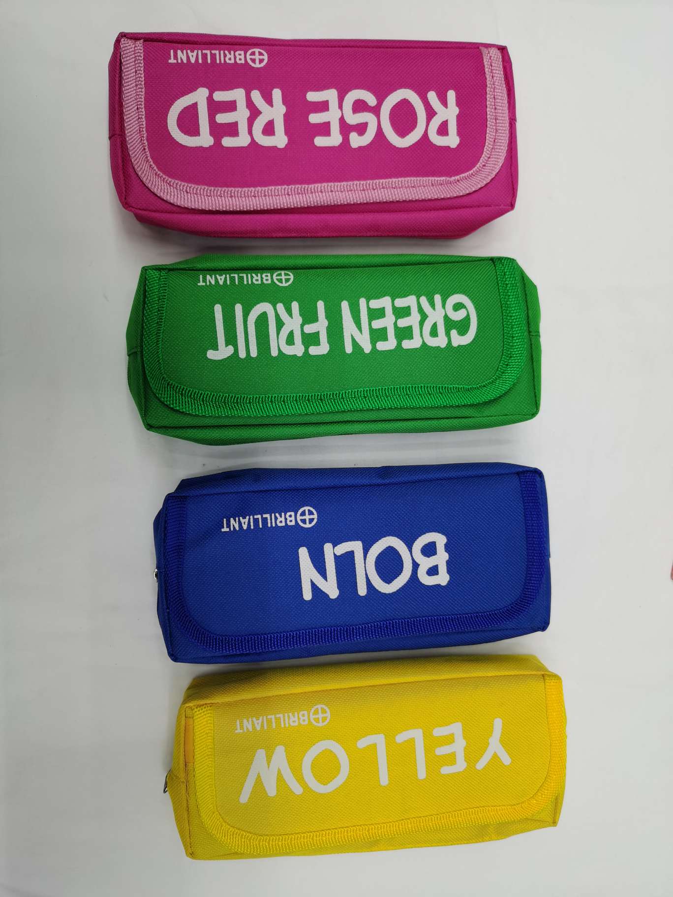 Beautiful Oxford han edition pen pen bag P Ⅴ C pen bag bag web celebrity pen pen bag bag students creative pen bag of large capacity pen pen bag bag nylon canvas pen bag multi-function pen bag thumbnail