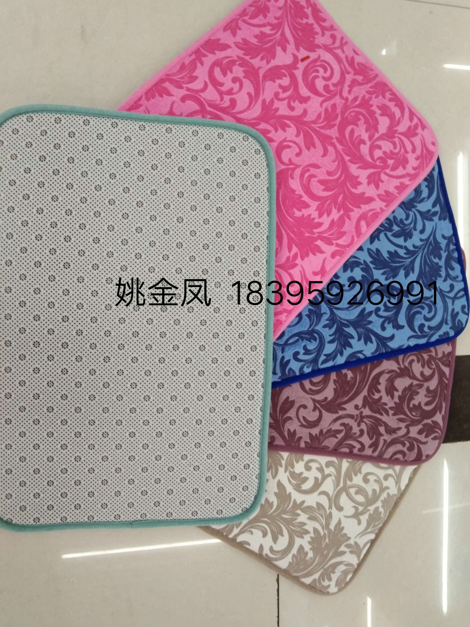 Thickened Carpet Mat Door Mat Bathroom Absorbent Mat Kitchen Non-Slip Mat undefined