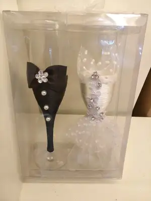 Couple cup-7, used for wedding banquet, birthday party and other tableware matching. thumbnail