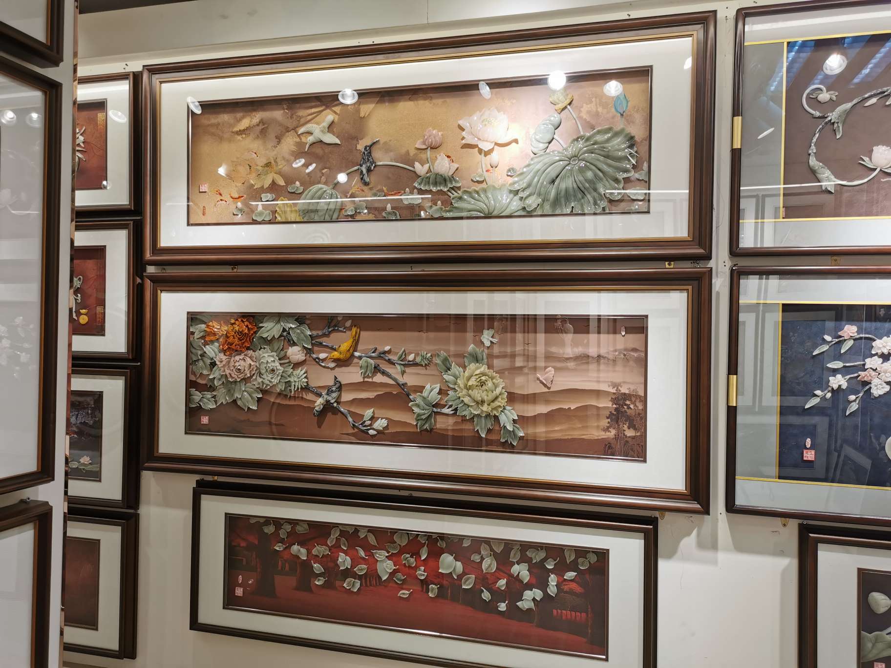 Feihong Jade Carving New Chinese Painting 220:82