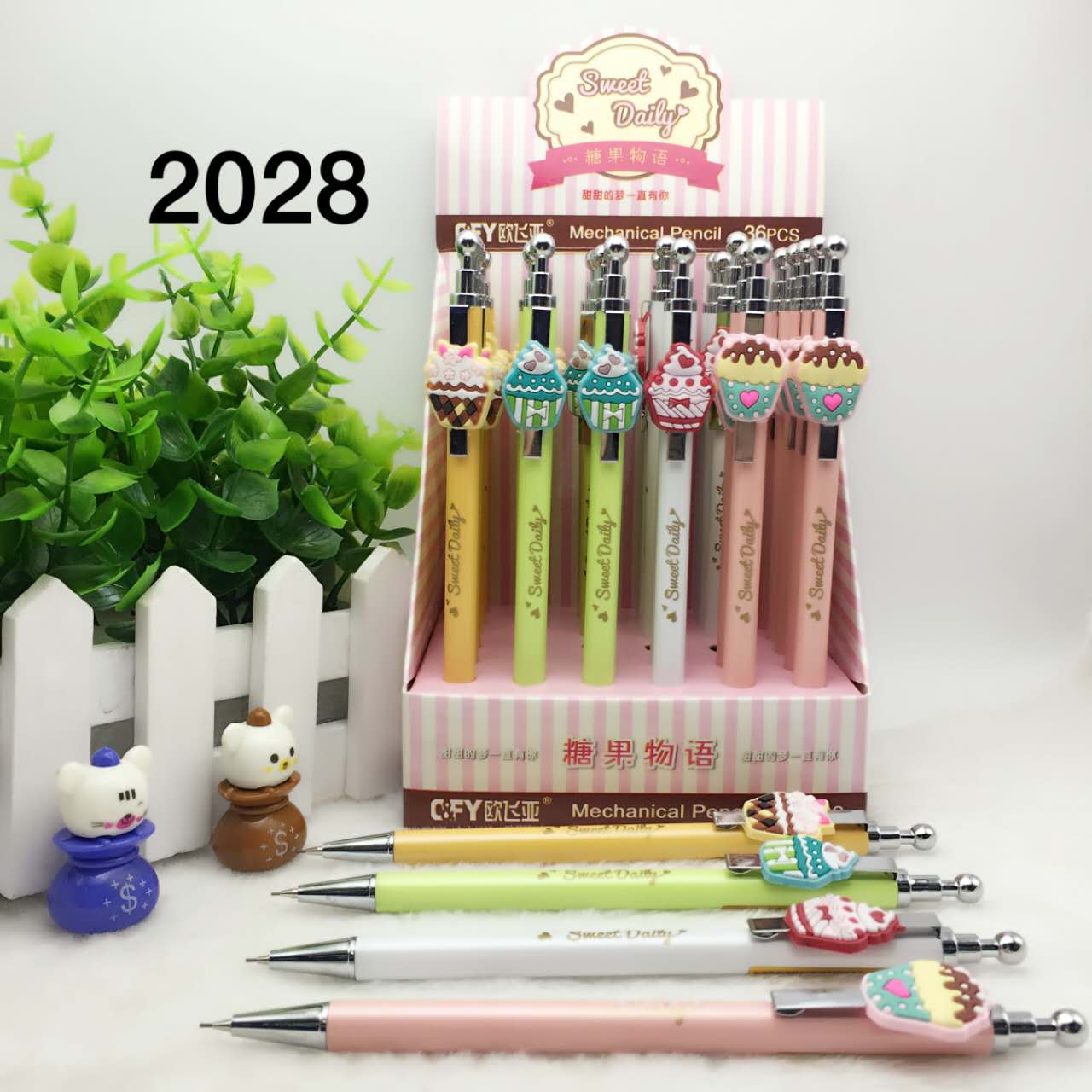 Eurofeia 2028 cupcake design automatic pencil