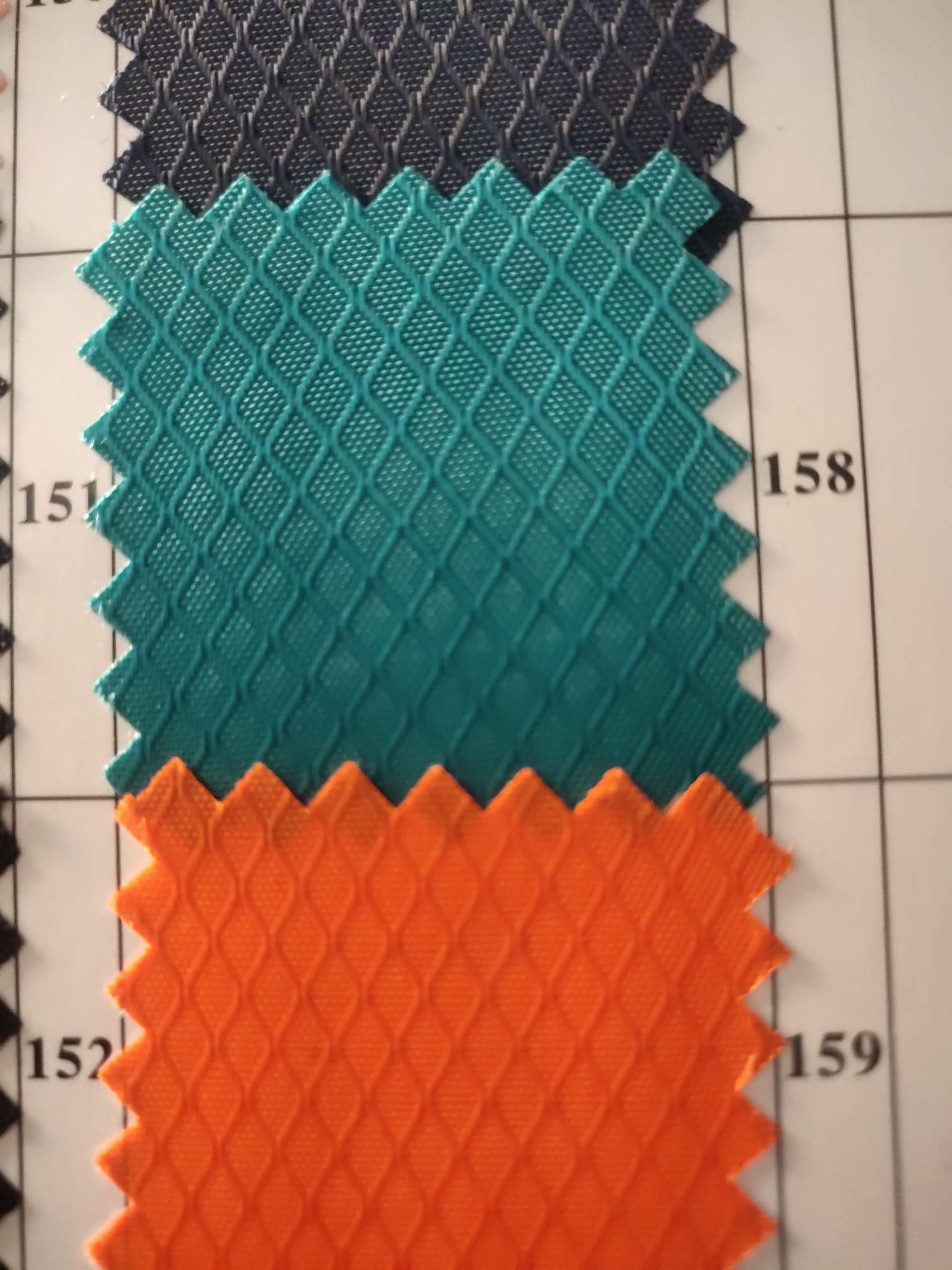 Rhomboid lattice manufacturers direct sales of explosive leather accessories inside the cloth thumbnail