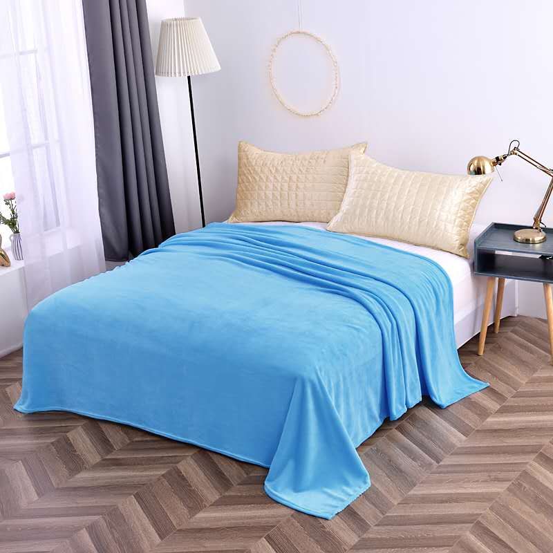 Plain Flannel Blanket Blanket Item Picture