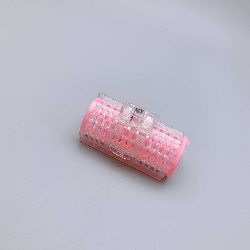 Wholesale of 4-piece large hair curlers, plastic bangs, hair curls, and hair styling tools details Picture